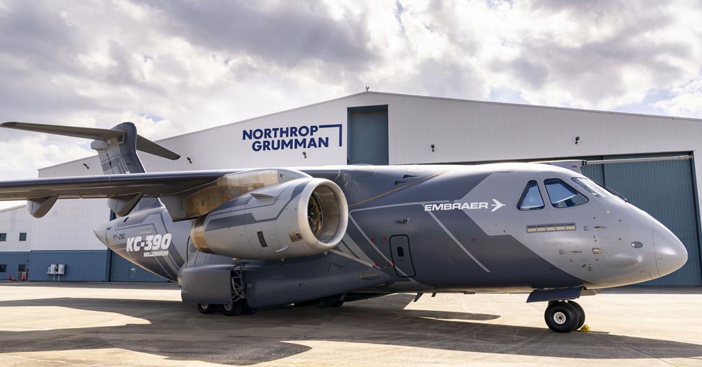 Embraer’s KC-390 demonstrator crisscrosses globe on worldwide sales tour
