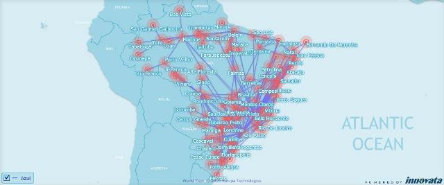Gol Airlines Route Map Analysis: Azul-United Deal Fills Respective Network Gaps | Analysis |  Flight Global