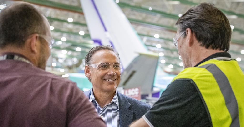Boeing CEO credits Trump trade strategy for boosting orders