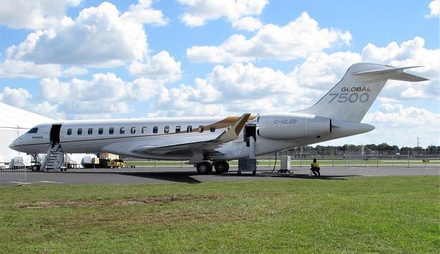 Bombardier global 7500 фото двигатель