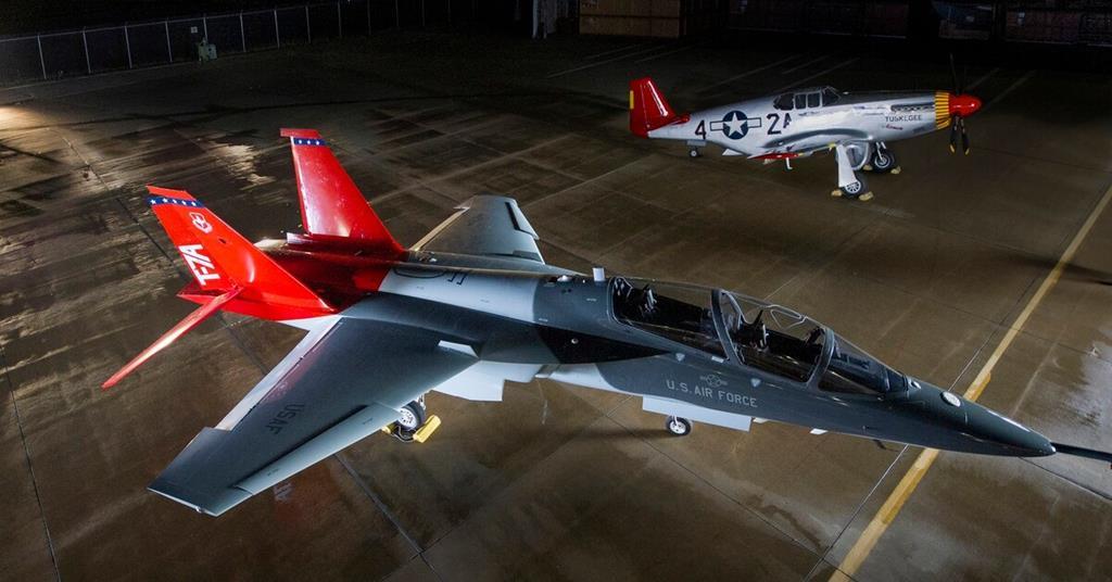 Usaf Christens New Trainer As T 7a Red Hawk News Flight Global