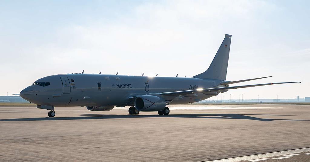 First P-8A anti-submarine warfare aircraft arrives in Germany