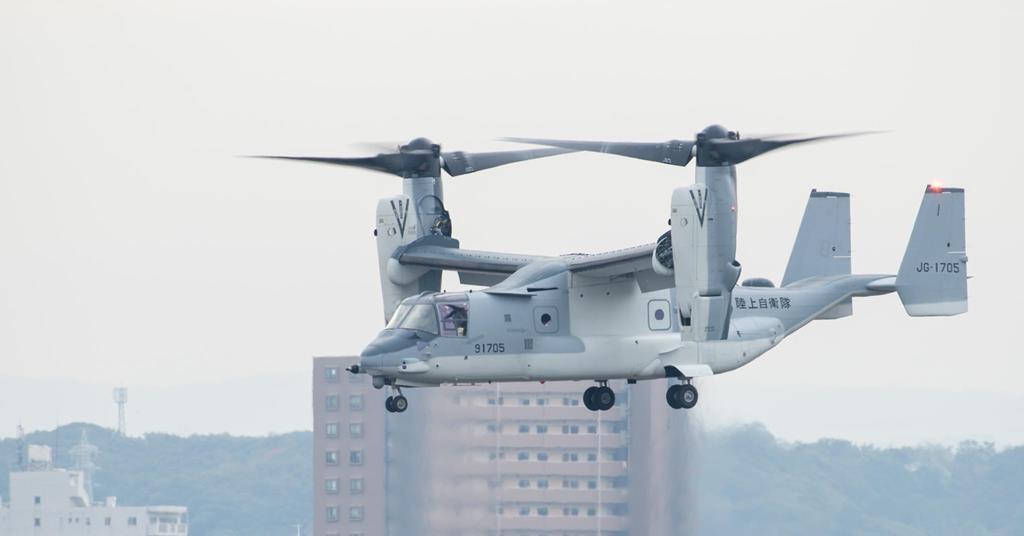 Japan Flies Bell Boeing V 22 Osprey For The First Time News Flight Global