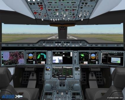 Airbus outlines key features of A350 flightdeck, takes innovative ...