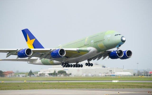 航空機・ヘリコプター 1/400 SKYMARK Airbus A380 JC Wings | Airbus A380 Skymark Airlines (F-WWSL) “Bare Metal