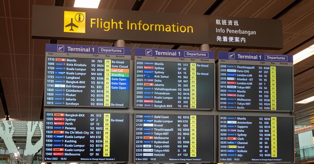 Singapore's Changi Airport flights to exceed 80% 2019 levels by year-end, News