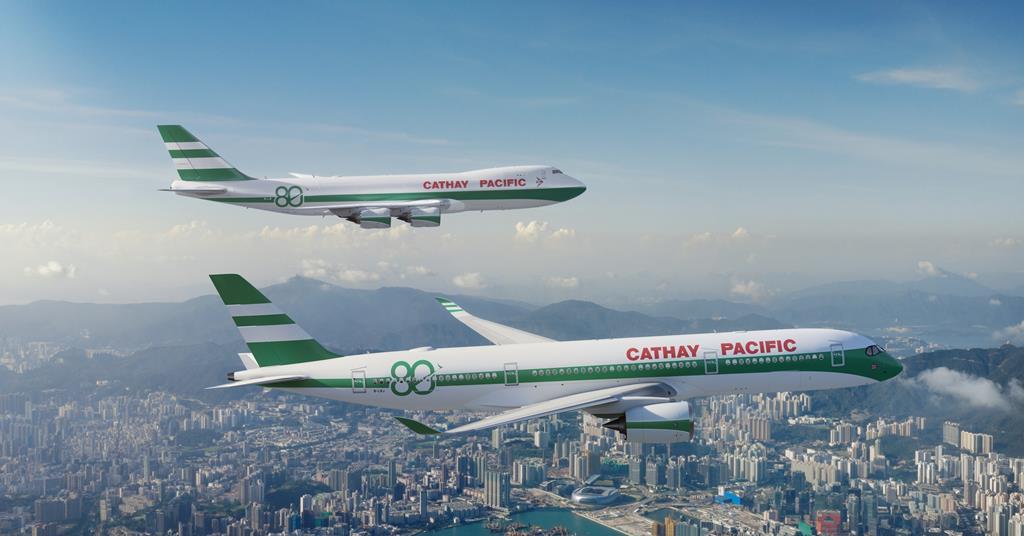 Cathay Pacific rolls out classic ‘lettuce leaf’ liveries to mark 80 years of operations
