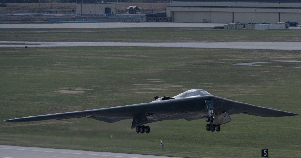 Northrop Grumman reveals B-21 test aircraft as stealth programme