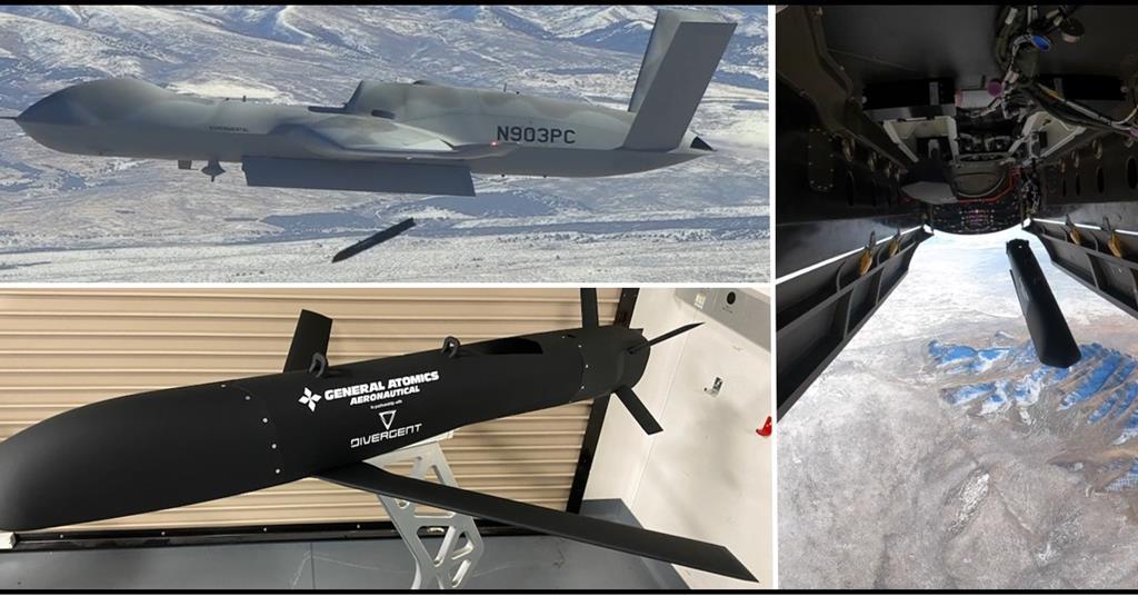 MQ-20 launches ALE produced with additive manufacturing | News | Flight ...