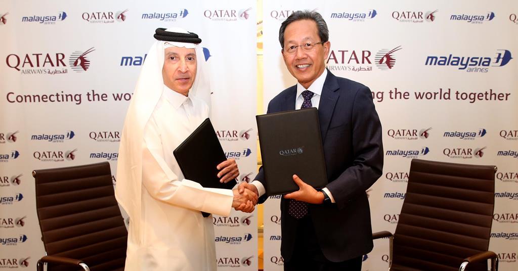 Malaysia Airlines, Qatar Airways beef up partnership with codeshare