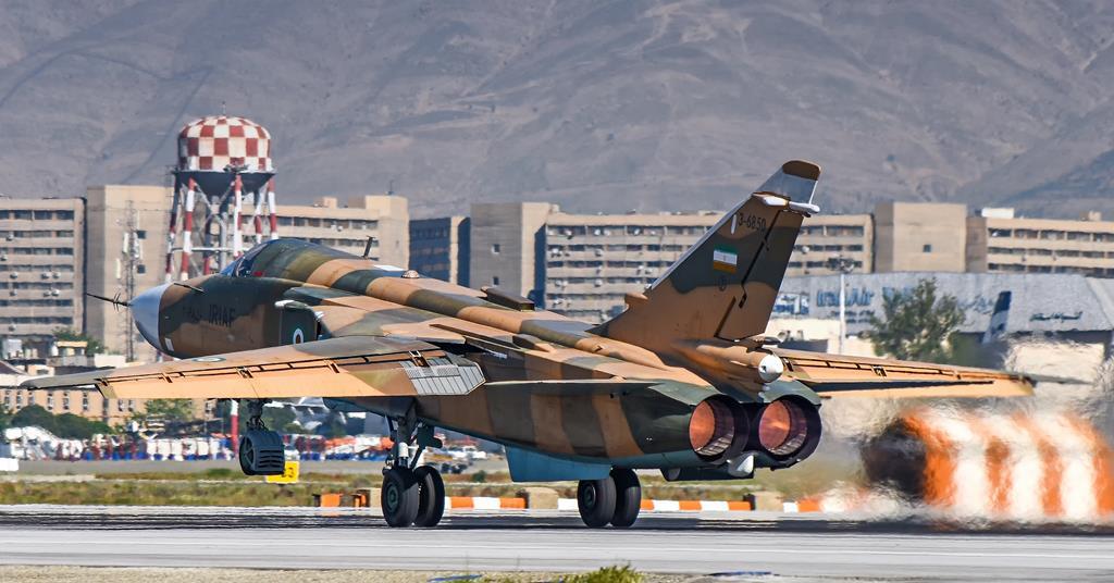 Qatar's air force downs two Iranian Su-24 ground-attack aircraft