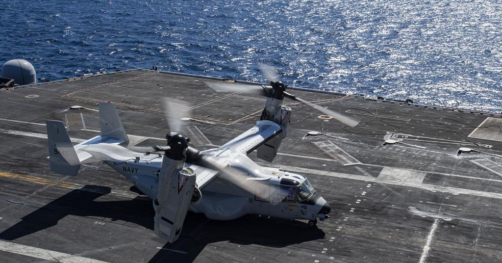 Osprey fleet will not return to unrestricted operations until mid-2025 ...