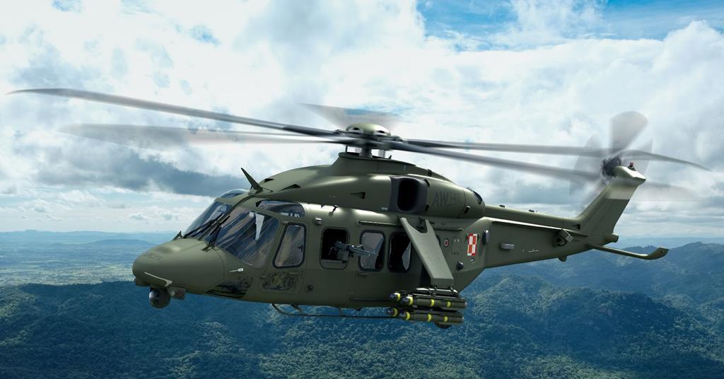 Leonardo Helicopters rozważa remont linii montażowej, jeśli Wielka Brytania dołączy do Polski jako klient AW149 |  Aktualności
