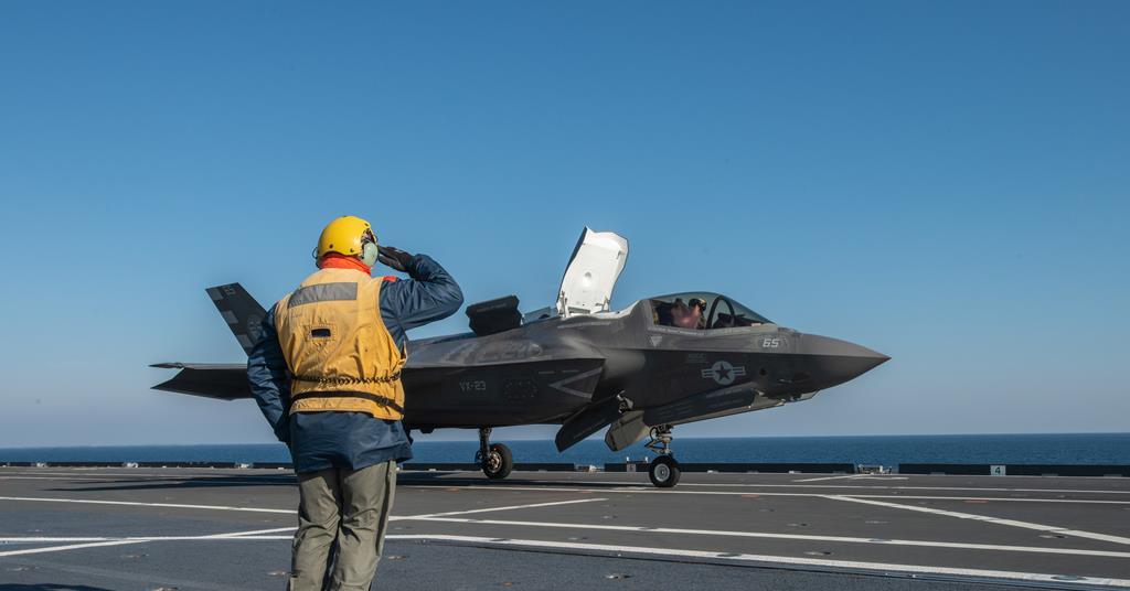 F-35B completes sea trials on Italian aircraft carrier ITS Cavour ...