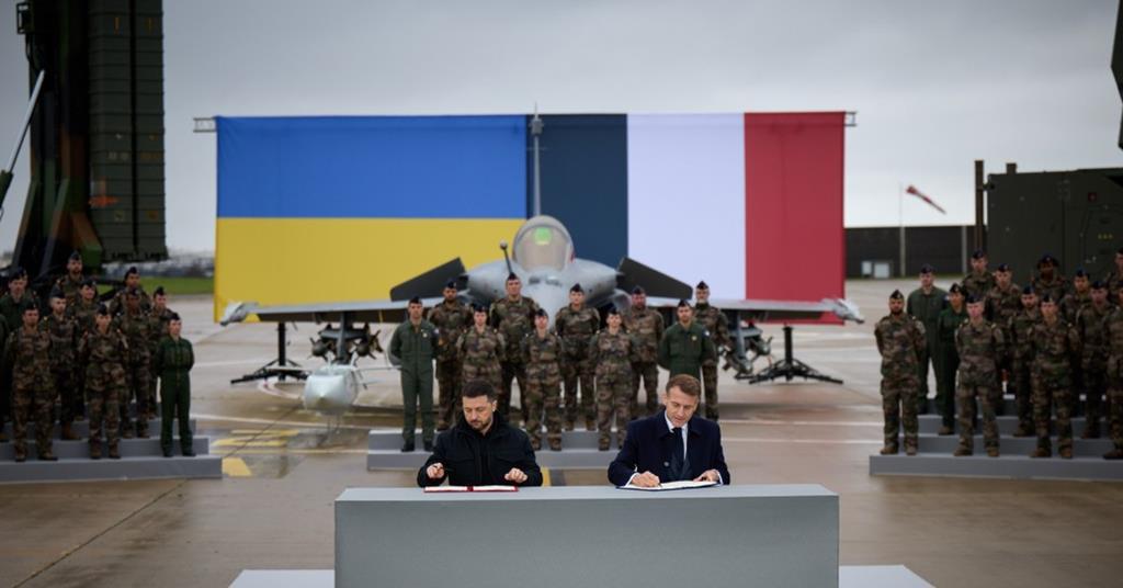 Ukraine signs deal with France to purchase up to 100 Rafale fighters