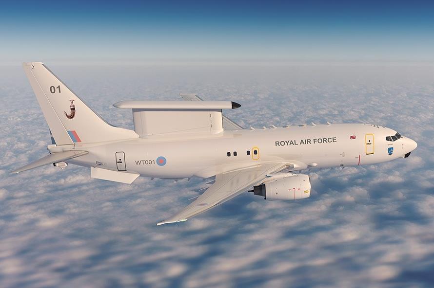 RAF, Boeing detail E7A Wedgetail conversion progress as third aircraft