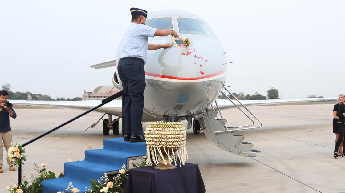 Indonesian air force receives new Falcon 8X for VIP missions | News ...