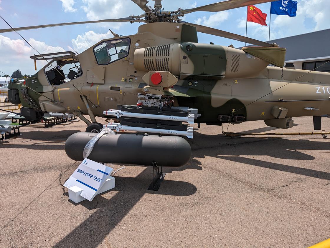 China’s Z-10ME makes international debut in Singapore | News | Flight ...