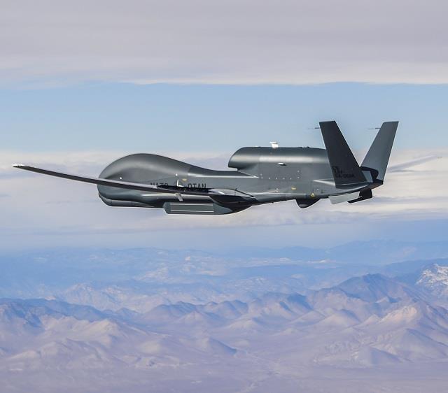 NATO’s new 'AGS' Global Hawk achieves first flight | News | Flight Global