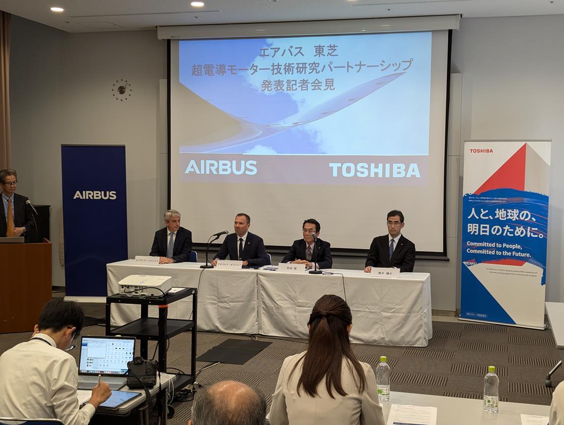 Airbus and Toshiba Join Forces for Superconducting Technologies in Future Hydrogen-Powered Aircraft