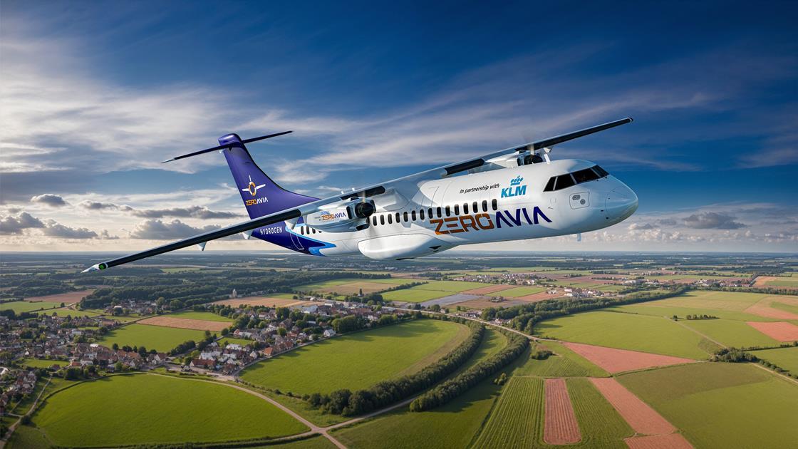 KLM and ZeroAvia Collaborate on Hydrogen-Electric Engine Demonstration Flight