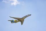 Global 8000 first flight