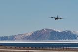 RCAF C-130 lands at Pituffik space base c NORAD