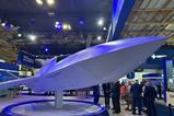 General Atomics YFQ-42A model at Paris Air Show