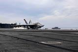 FA-18 launches from USS Harry S Truman c US Navy
