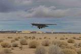 B-21 taking off