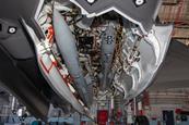 Meteor missiles in F-35A weapons bay