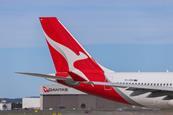 Qantas, Qantas tail Qantas logo