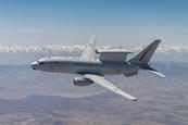 E-7 in flight