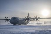 C-130 blizzard taxi c RCAF