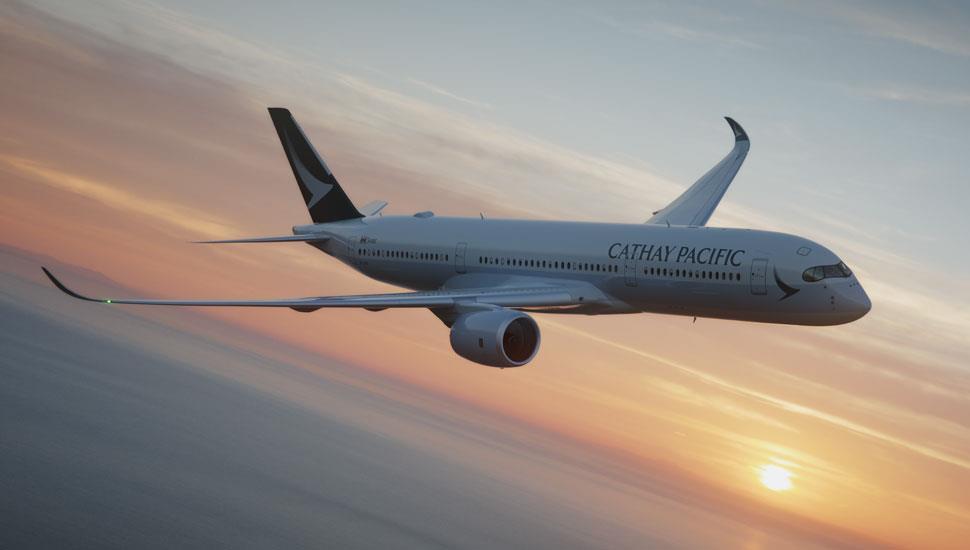 cathay pacific left item on plane