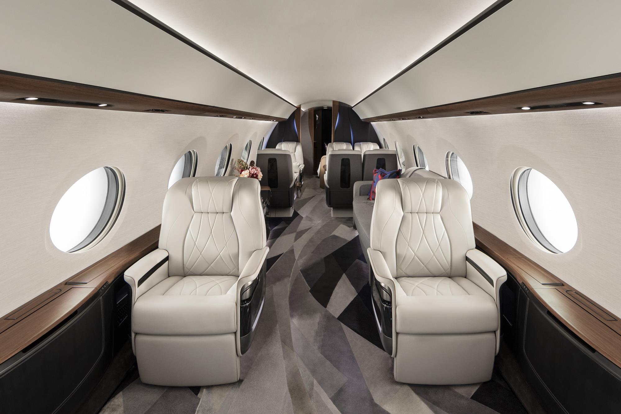 Gulfstream begins demo tour with G700 cabin mock-up | News | Flight Global