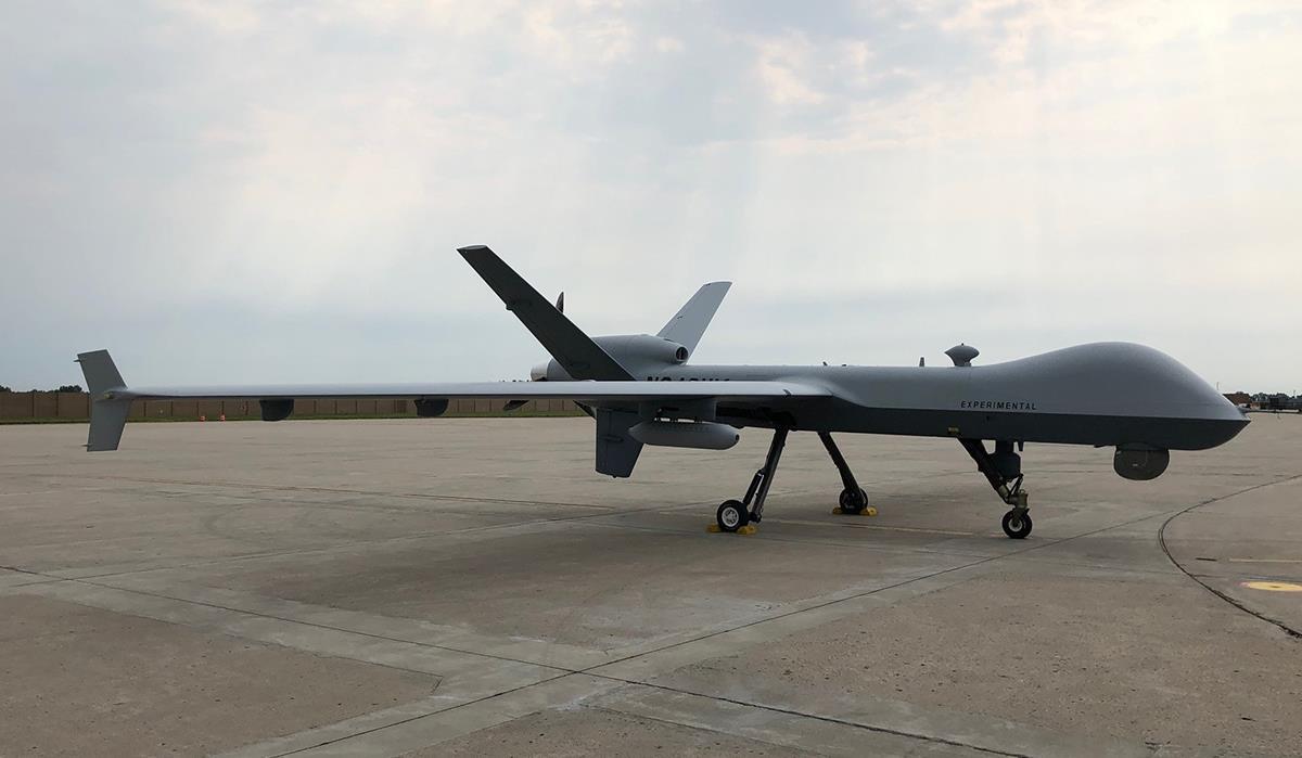 General Atomics Flies Mq 9 Reaper With Ai Pod That Chooses Targets Autonomously News Flight Global