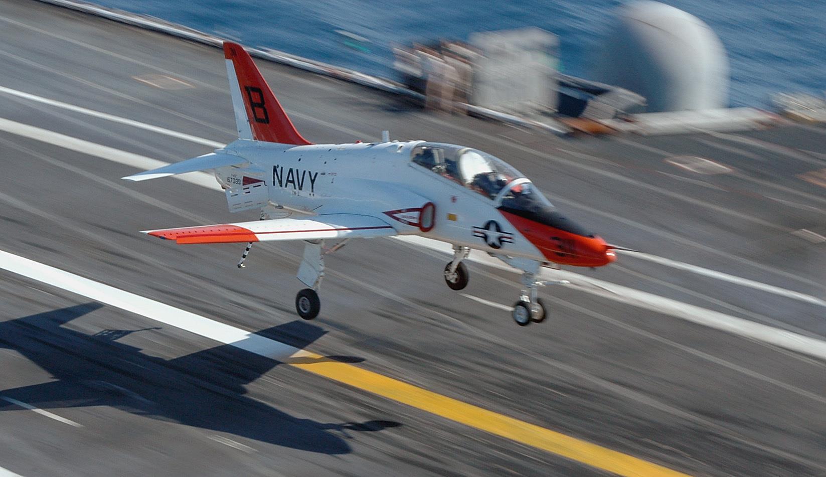 Exciting news! The US Navy has successfully provided its inaugural T-45 ...