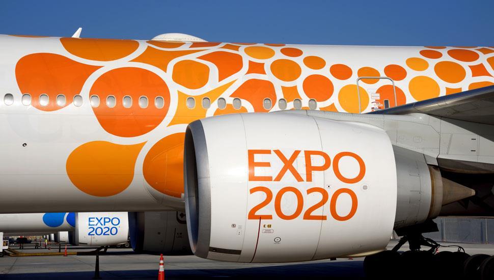 3/28着…EXPO 2020 Dubai エアバスA380Premier