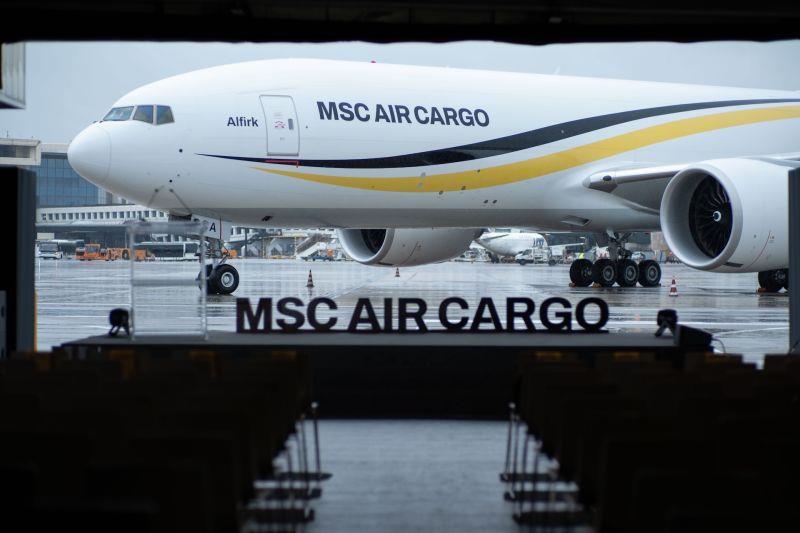 ボーイング　Boeing 777-200F MSC Air Cargo MSC Air Cargo takes delivery of first wholly owned Boeing 777F