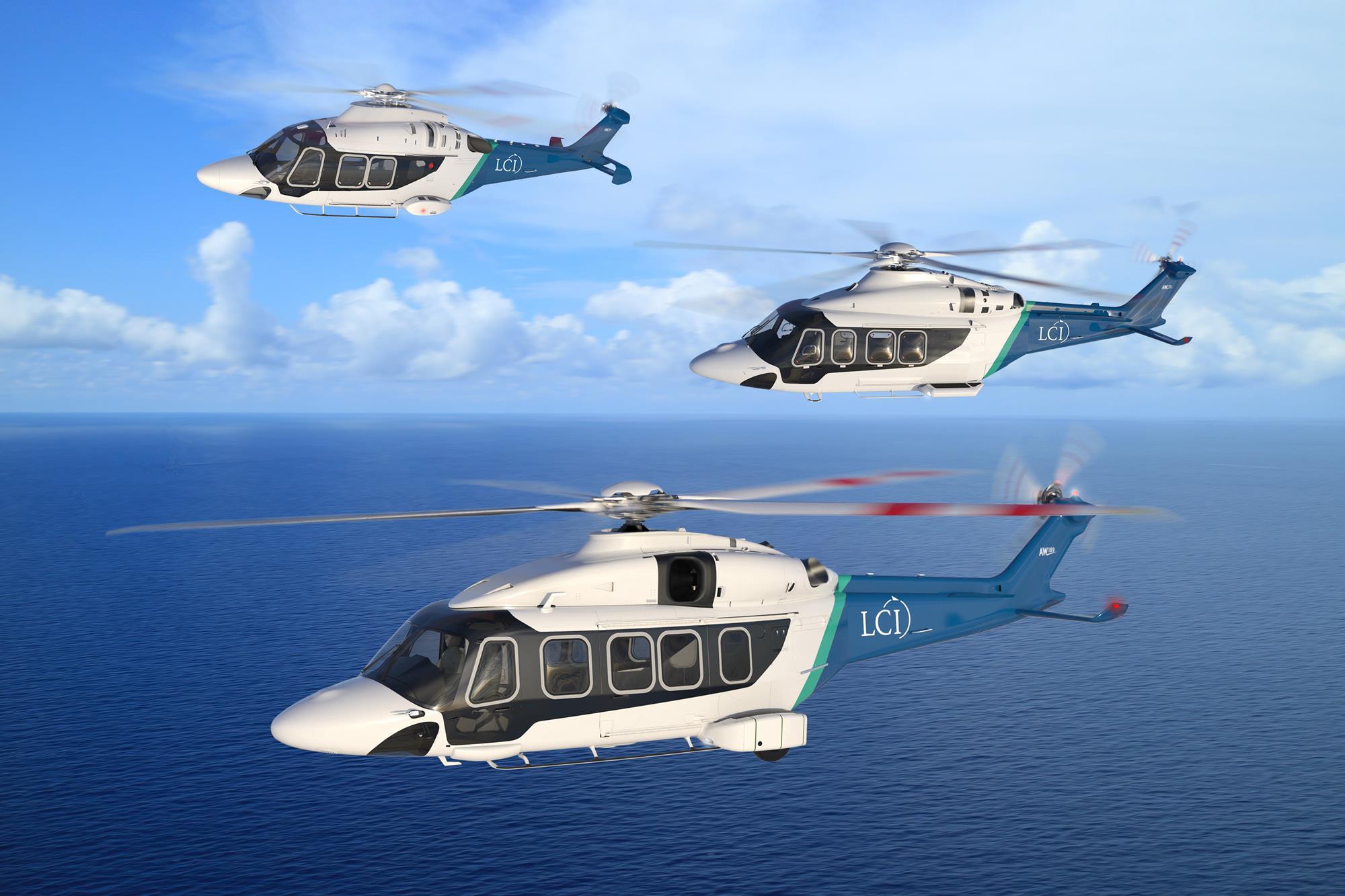 LCI adds to Leonardo orderbook with deal for up to 21 helicopters