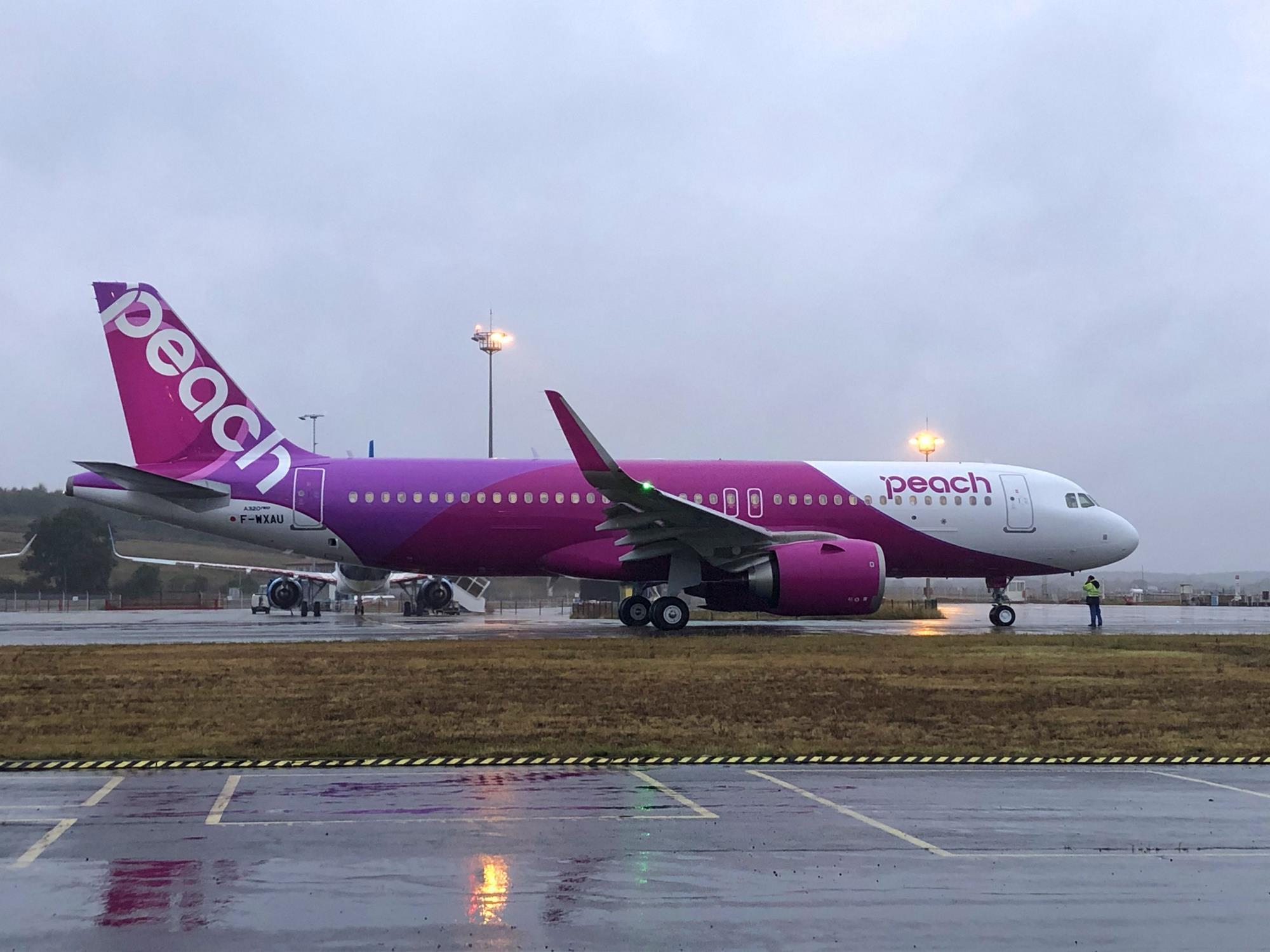 Japanese low-cost carrier Peach receives first A320neo | News 