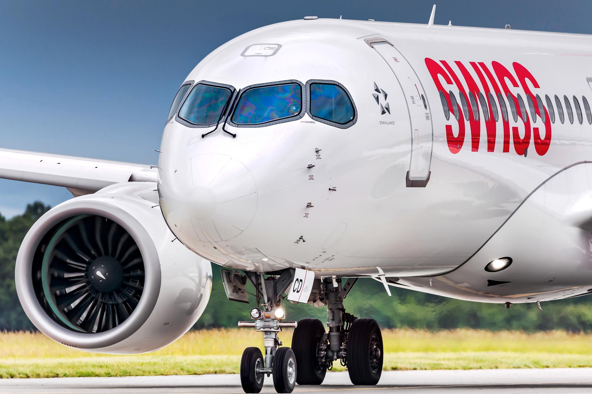 Swiss grounds A220-100 fleet as engine donors amid Pratt & Whitney