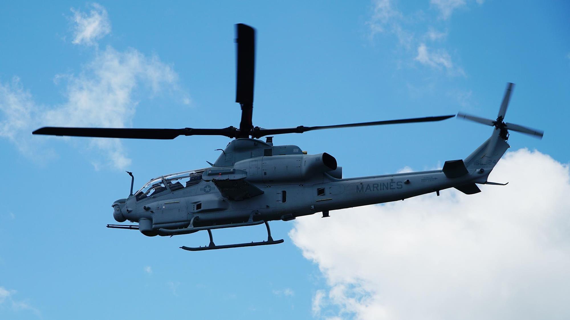 Us Marine Corps Bell Ah 1z Viper Connects To Ground Station Using Link 16 News Flight Global