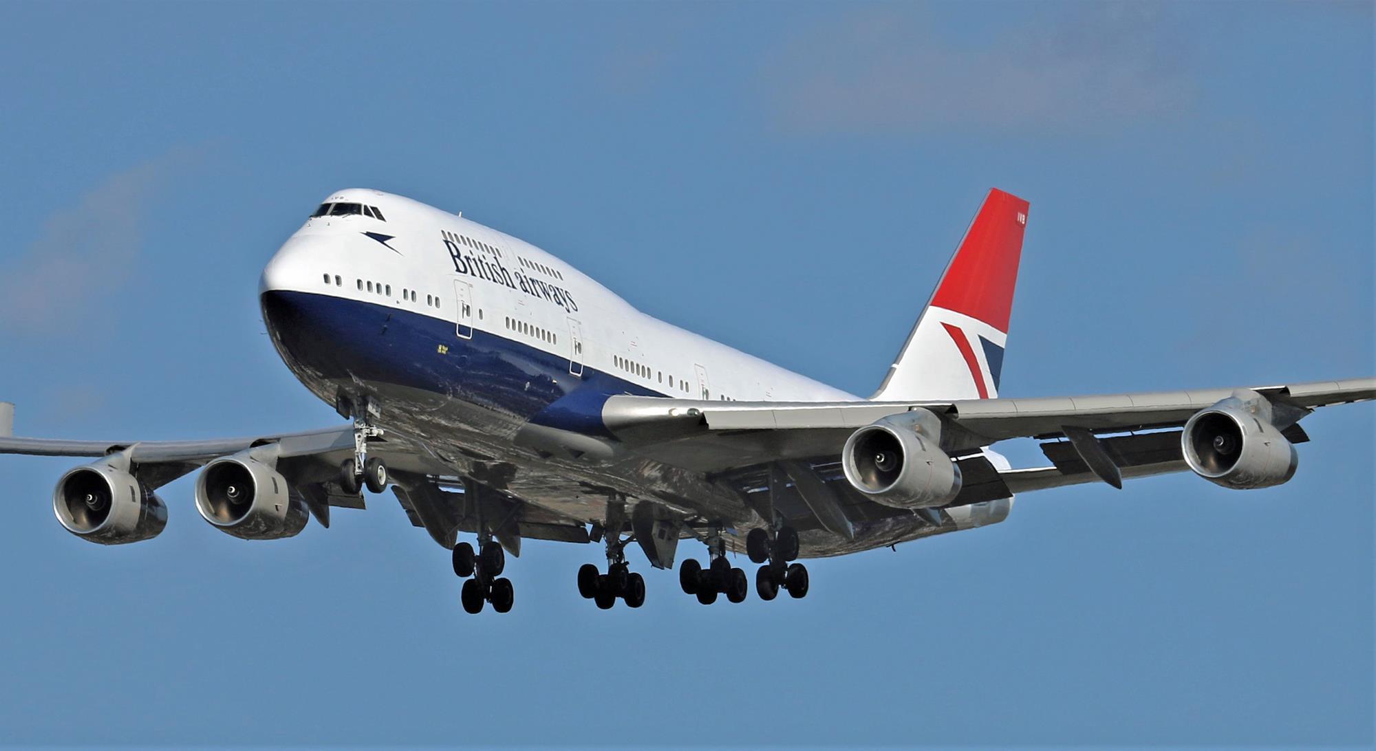 British Airways 747-200 at London Heathrow 