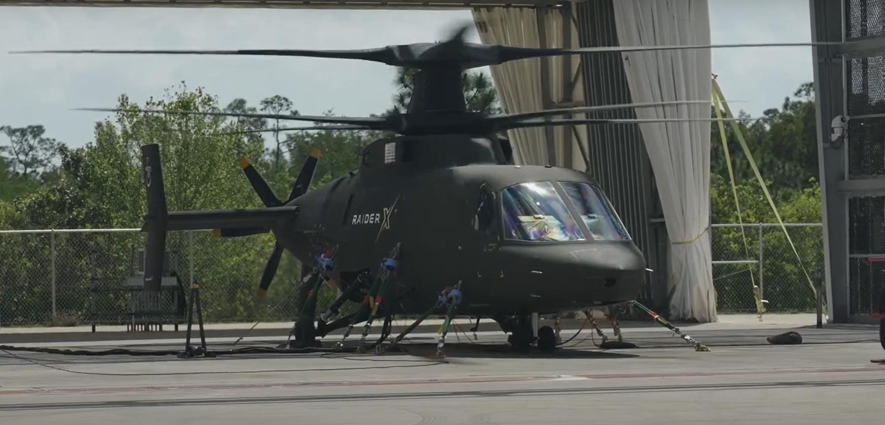 Sikorsky powers up Raider X prototype but has no plans to fly