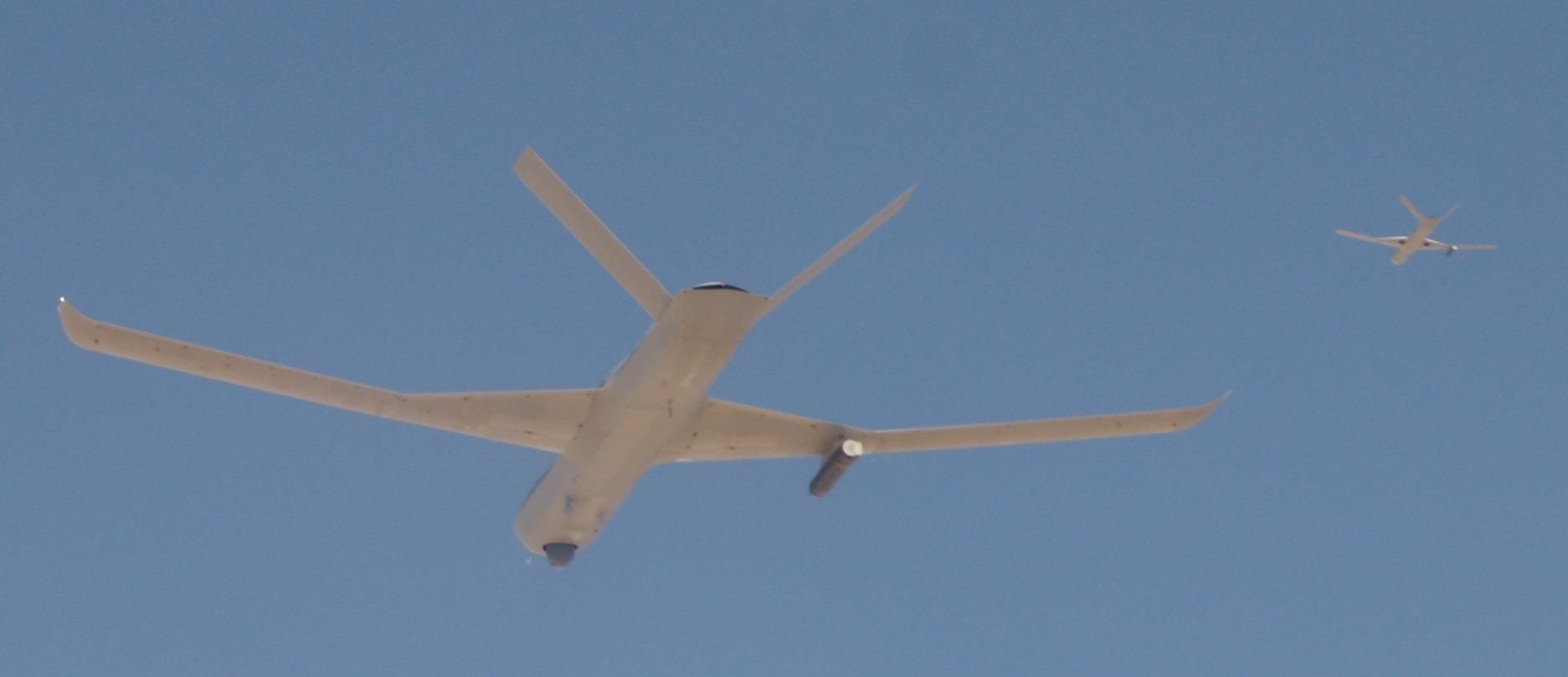Two General Atomics MQ-20 Avengers coordinate flight with Skyborg software | News | Global