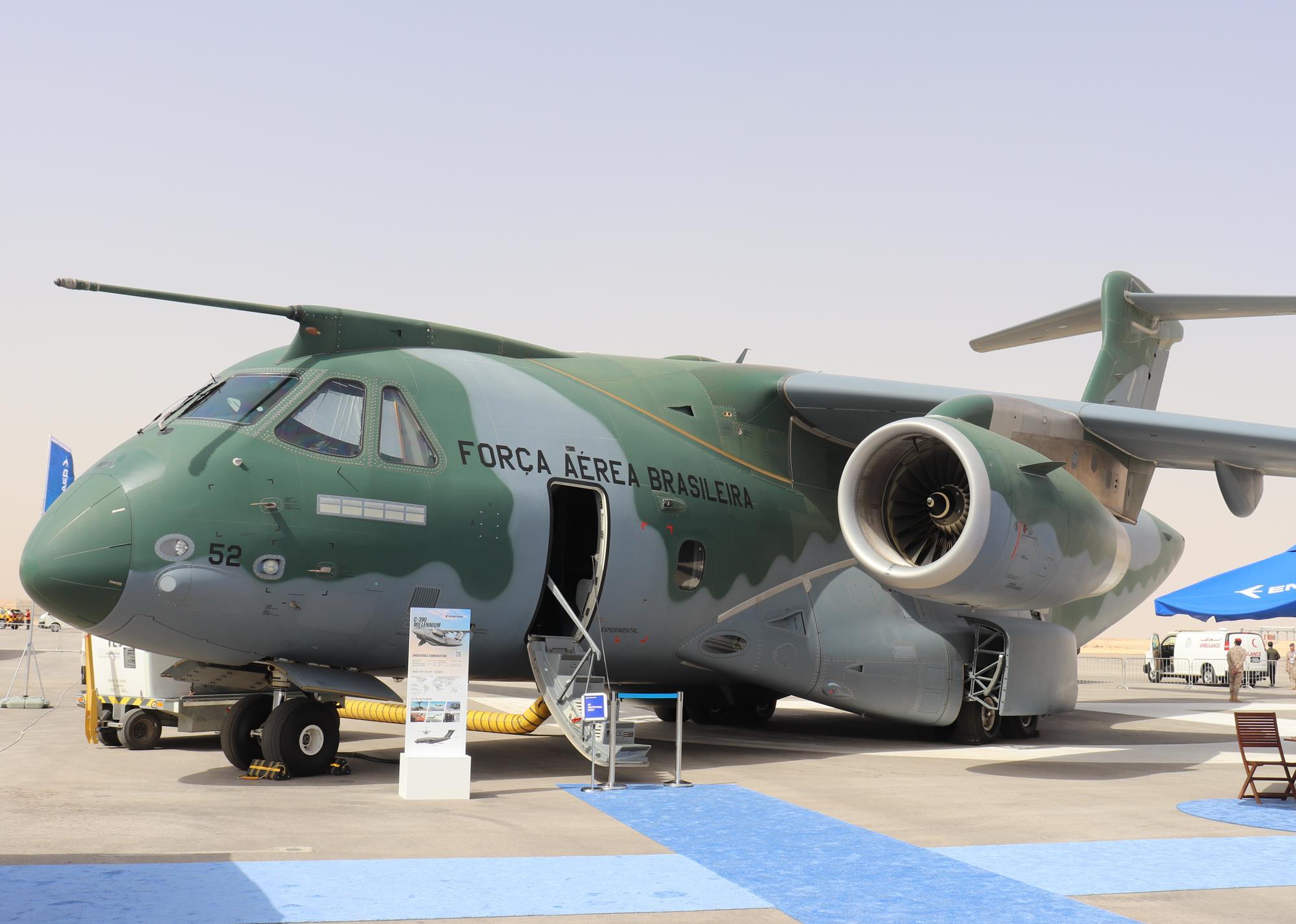 Saudi Arabia may replace 42 US C-130s with 33 Embraer C-390s