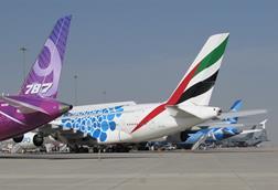 Emirates Dubai air show static 19 