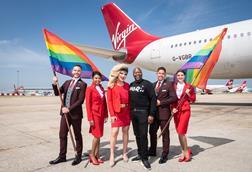 Virgin Atlantic Pride flight